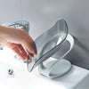 Modern Leaf-Shaped Smart Soap Holder: