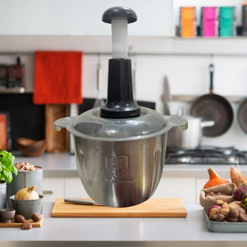 Stainless Steel Hand Push Chopper 2L