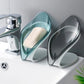 Modern Leaf-Shaped Smart Soap Holder: