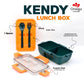 Kendy Lunch Box for School Kids 2 Portions.