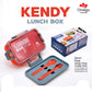 Kendy Lunch Box for School Kids 2 Portions.