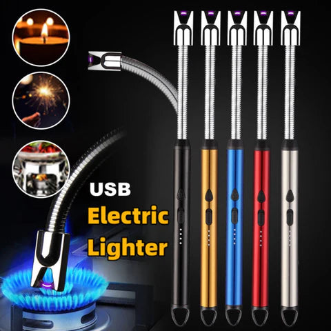 USB rechargeable electric arc lighter.