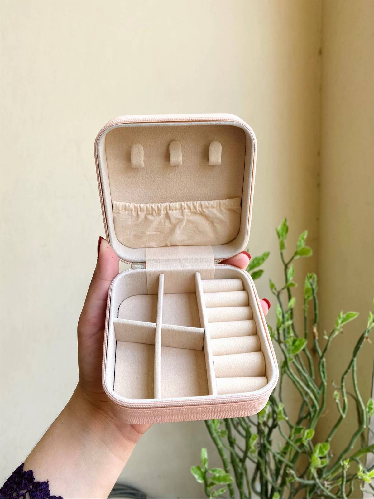 Mini Travel Jewelry Storage Box