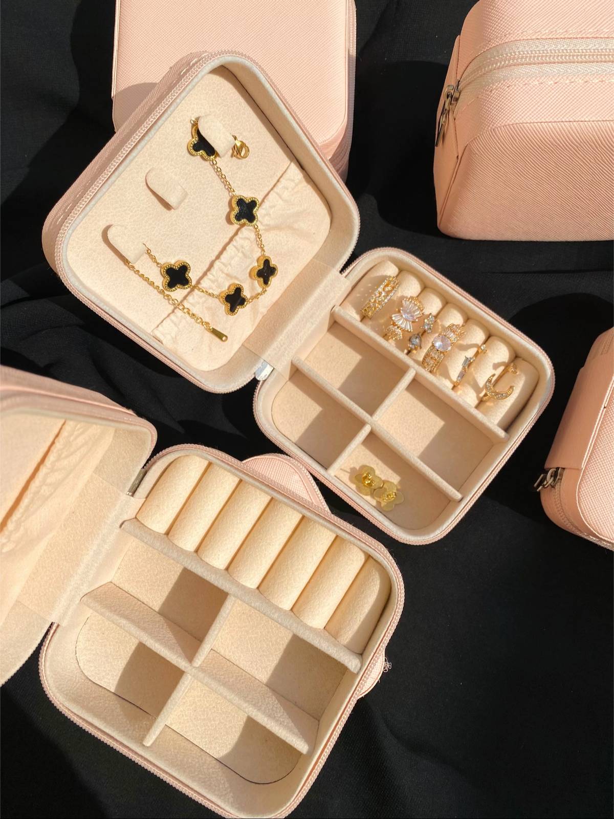 Mini Travel Jewelry Storage Box