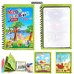 Magic Water Drawing Book with Magic Water Pen