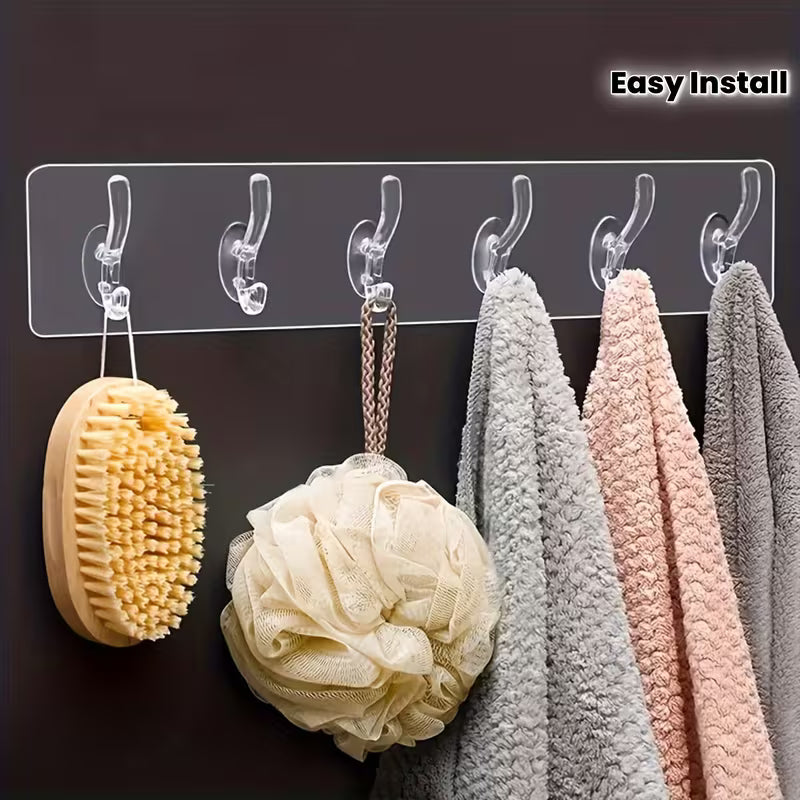 Acrylic Transparent Row Hook