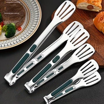 3pcs Stainless Steel Kitchen Tongs Set