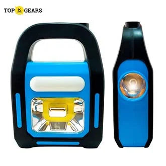 Hurry Bolt Triple Light Mega torch light, solar charge torch light